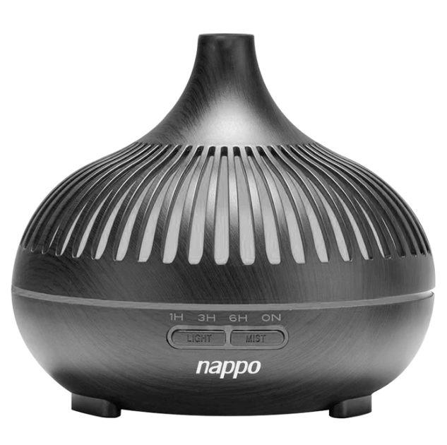 Humidificador Ultrasónico NAPPO Difusor de Aroma Grande con Tanque de 550ml y Luz LED Configurable