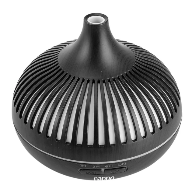 Humidificador Ultrasónico NAPPO Difusor de Aroma Grande con Tanque de 550ml y Luz LED Configurable